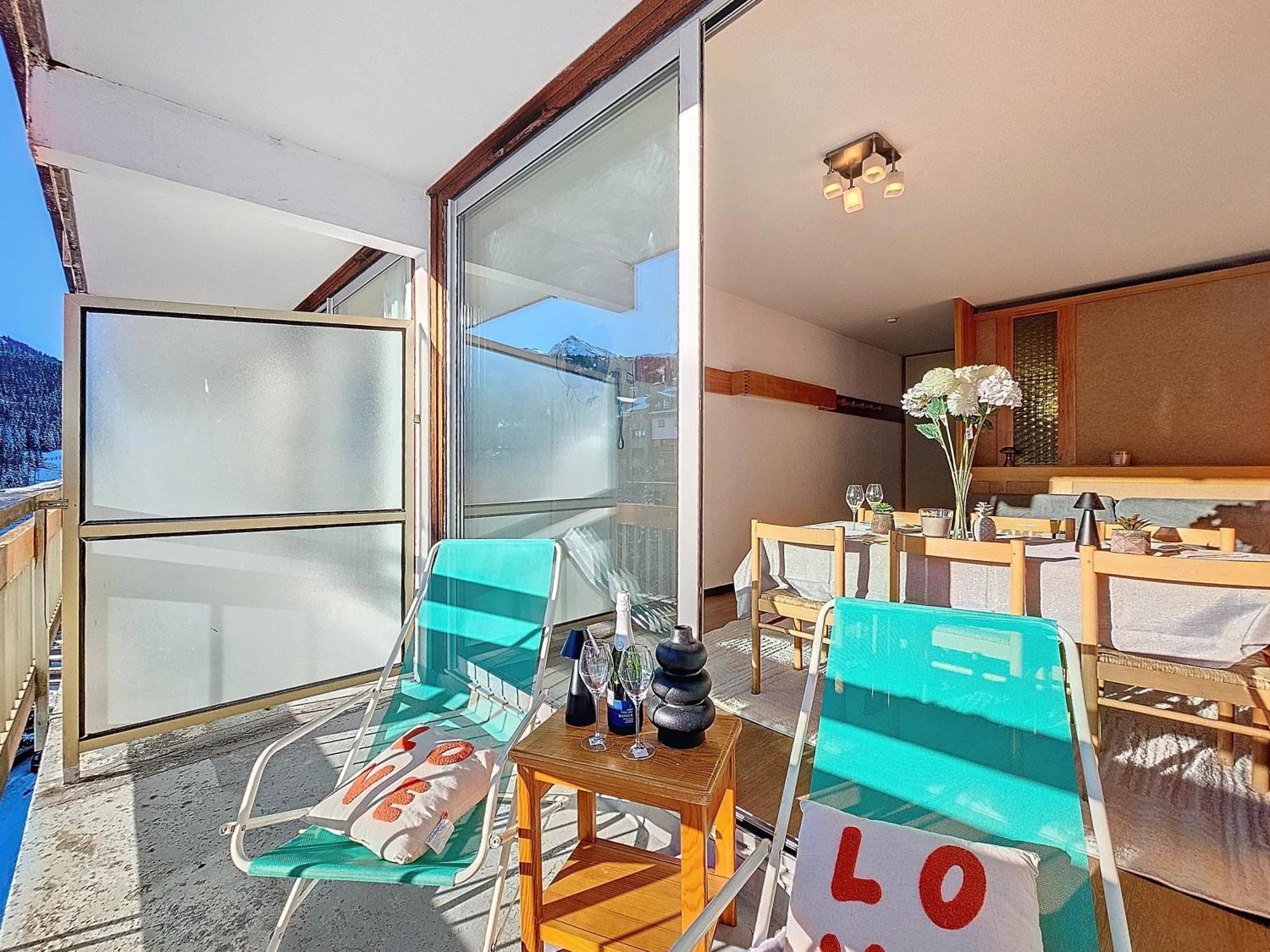 Apartment 1650 -front De Neige Mountain View 7s09 Courchevel